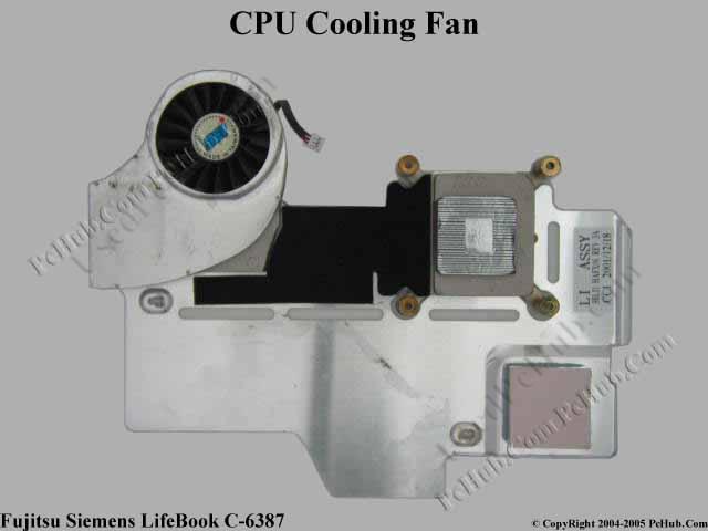 Fujitsu SIEMENS LifeBook C6387 3BLI1HAFX06 1HYEZZZFXF6 Cooling Fan