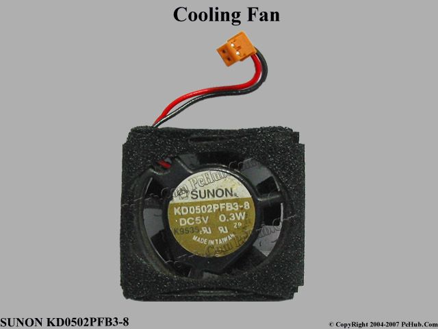 SUNON DC5V 0.3W KD0502PFB3-8 Cooling Fan