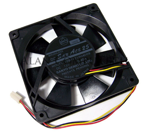NEW Sanyo 109P1212H4D09 12v DC 0.45a 3-wire 120x25mm FAN