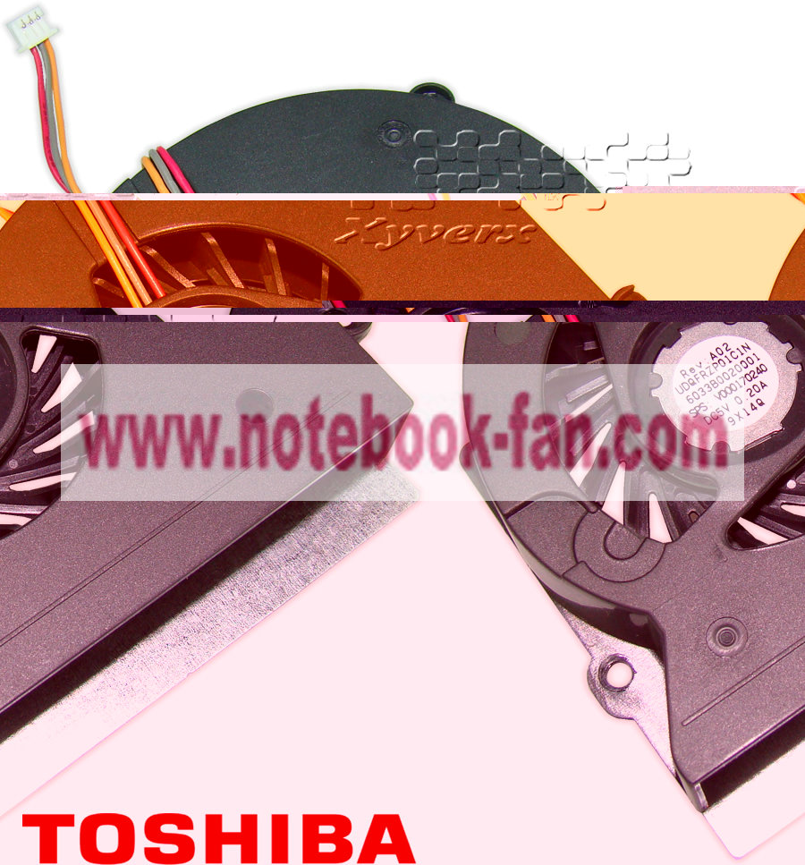 NEW TOSHIBA CPU FAN A505 V000170240 laptop