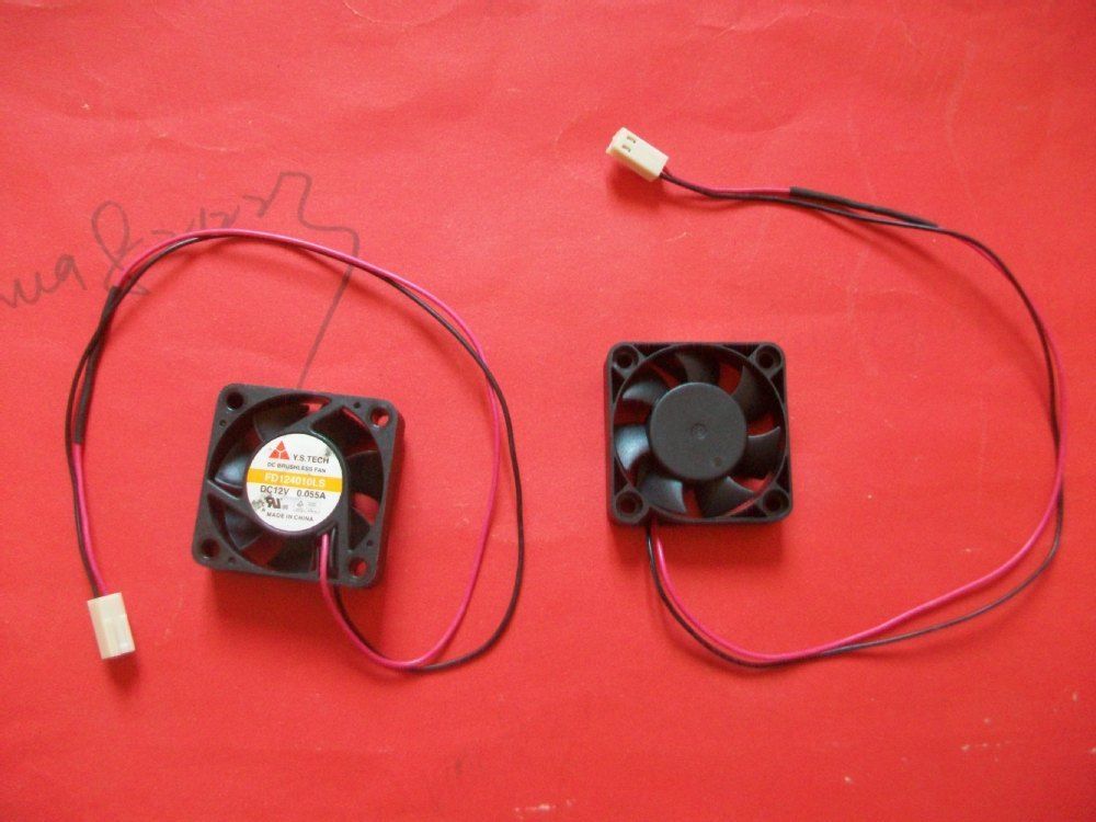 NEW Y.S.Tech 4010 FD124010LS 12V 0.055A 2 Wire Cooling Fan