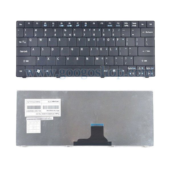 NEW Acer Travelmate 8172 PK130I22A00 Black Keyboard