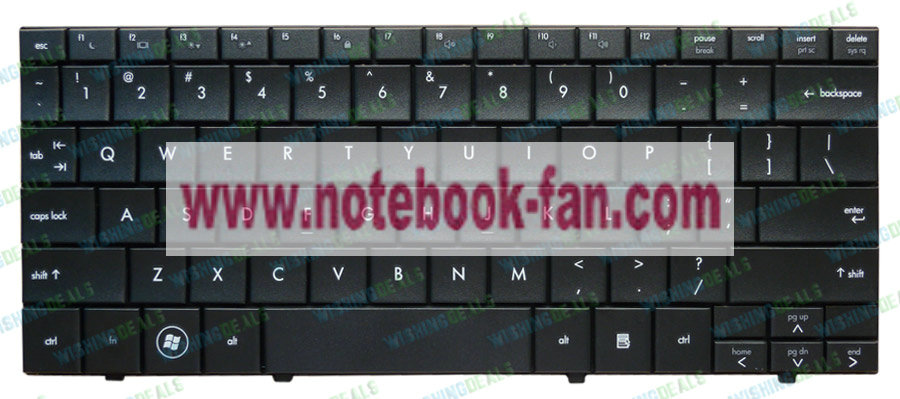 Brand New Genuine HP Compaq mini CQ10-100 Keyboard US
