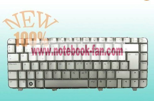 NW HP Pavilion DV5-1000 Keyboard Teclado Spanish Silver