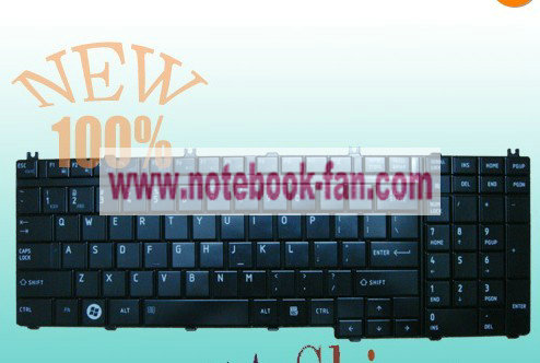 100% New Keyboard for Toshiba L355-S7831 US black
