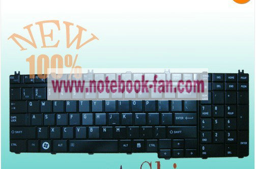 New Keyboard for Toshiba Satellite L355 L350 US black