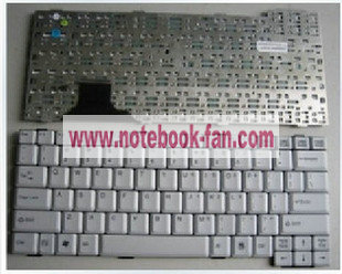 New original white Fujitsu S keyboard S6240 S6311 S2210