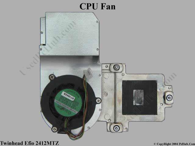 Twinhead Efio!2412MTZ N222S DC 5V 0.27A 054010VH-8 (MS.V1.M.B245) DFB400805M90T Cooling Fan