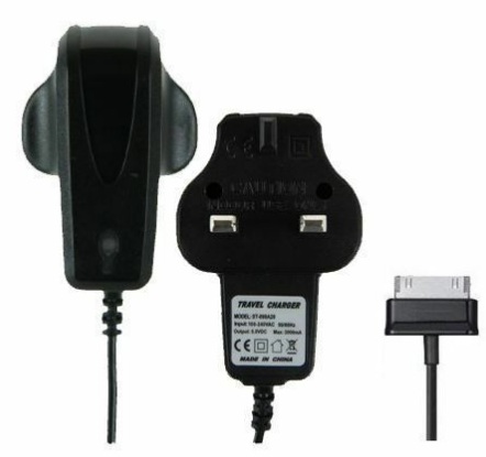 Official UK Mains Charger for Samsung Galaxy Tablet 10.1" 8.9" 8" 7" Tab 2 Black Manufacturer Warra