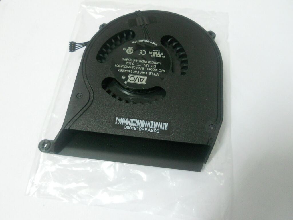 AVC CPU Fan BAKA0812R2UP001 DC12V 0.50A For Apple Mac Mini A1347 Mid 2011 Product Information.
