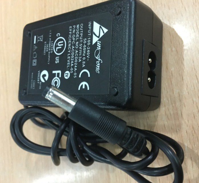 Brand NEW Sunfone ACD024A-05 5V DC 3A AC DC Adapter with power cord 5.5 X 2.5mm Description: Condi