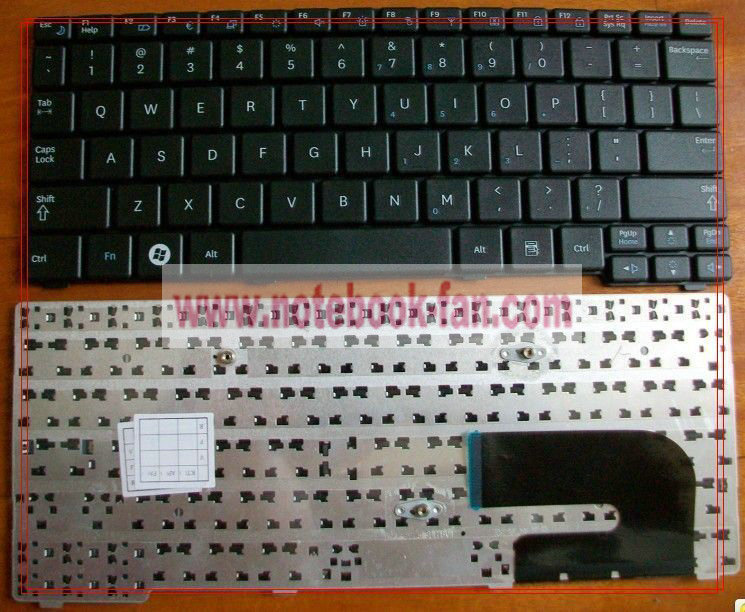 NEW Samsung N158 Series Keyboard US - Click Image to Close