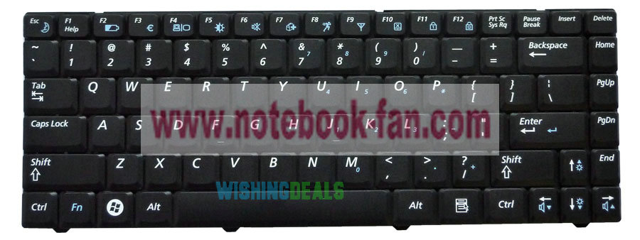 Brand New Samsung R519 US keyboard Black 9J.N8182.S01