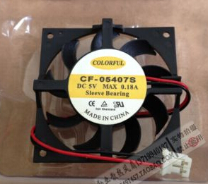 new Colorful 4007 4cm ultra-thin mute fan 5v 0.18a cf-05407s