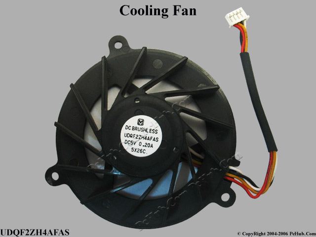 Panasonic UDQF2ZH4AFAS DC5V 0.20A Cooling Fan - Click Image to Close