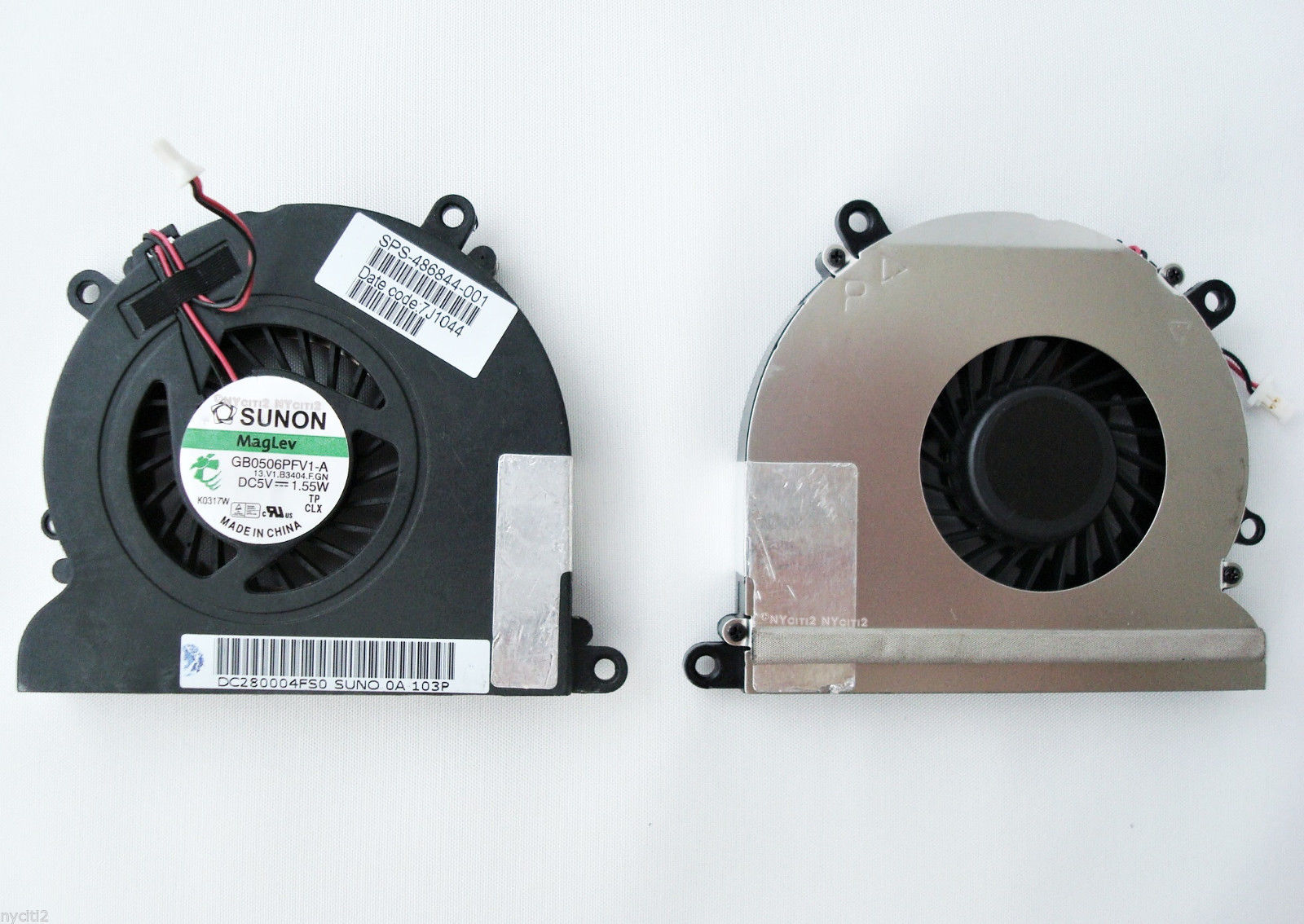CPU Cooling Fan For HP Pavilion AB7205HX-GC1 JAL50 GB0506PFV1-A - Click Image to Close
