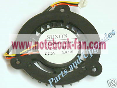 Gateway 600YGR 600YG2 Cooling Fan SUNON PGC056010BH-A - Click Image to Close