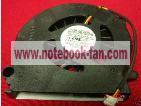 NEW Fan FOR DELL XPS M1210 DFB531205MC0T,0F5G700009,121806A - Click Image to Close