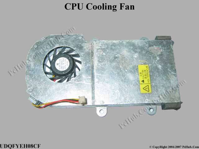 Panasonic DC 5V 0.25A UDQFYEH08CF Cooling Fan - Click Image to Close