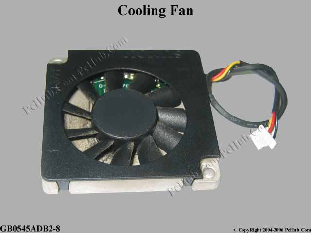 Twinhead Efio!2614PTK P14N DC 5V 0.3W Sunon GB0545ADB2-8 Cooling Fan - Click Image to Close