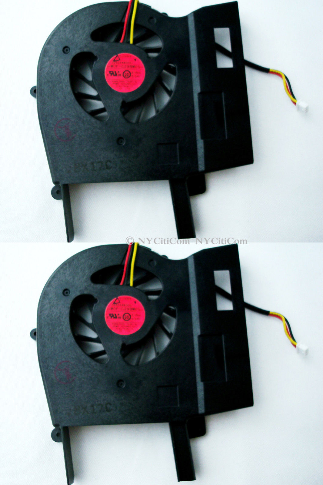 New 2 pieces CPU Fan For SONY VAIO PCG-3C2L E105866 DQ5D566CE01 MCF-C29BM05
