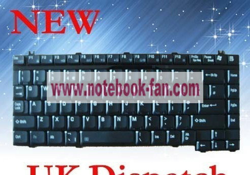 NEW Toshiba keyboard A5 A10 A20 A135 M10 M15 M100 UK