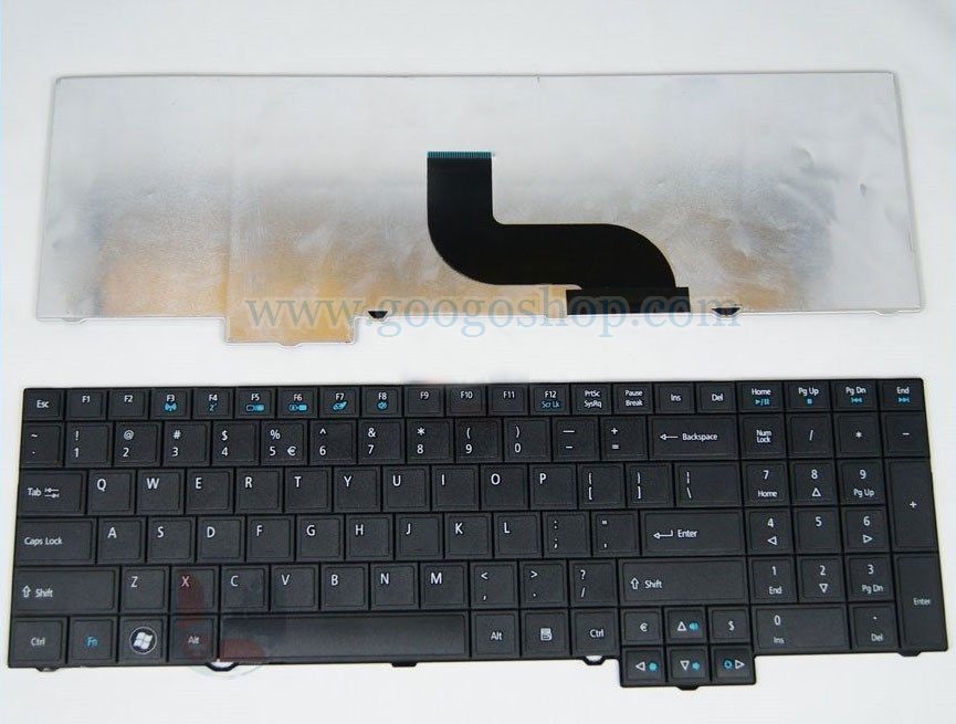 NEW Acer Travelmate PK130JB1A00 5760 7750 Keyboard - Click Image to Close
