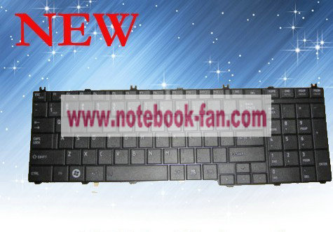 New Black USA Keyboard for Toshiba Satellite C650 L650 - Click Image to Close