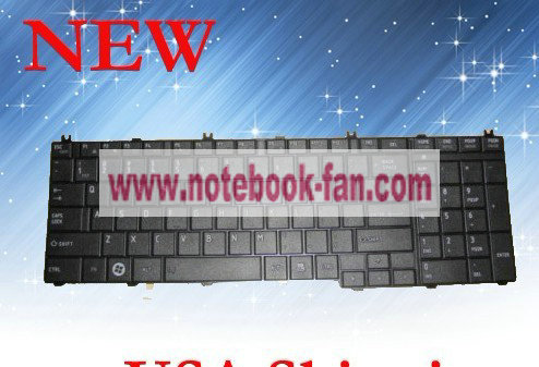 New Toshiba Satillite for C655-S5142 Keyboard US black
