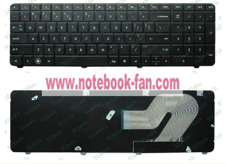 HP CQ72 G72 Keyboard US AEAX8U00010 600715-001 NEW - Click Image to Close