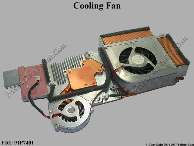 IBM Thinkpad G40 Series DC 5V MCF-C01PCM05 91P7401 91P8535 Cooling Fan