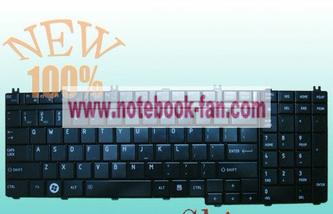 New Keyboard for Toshiba L505-S6962 laptop US black