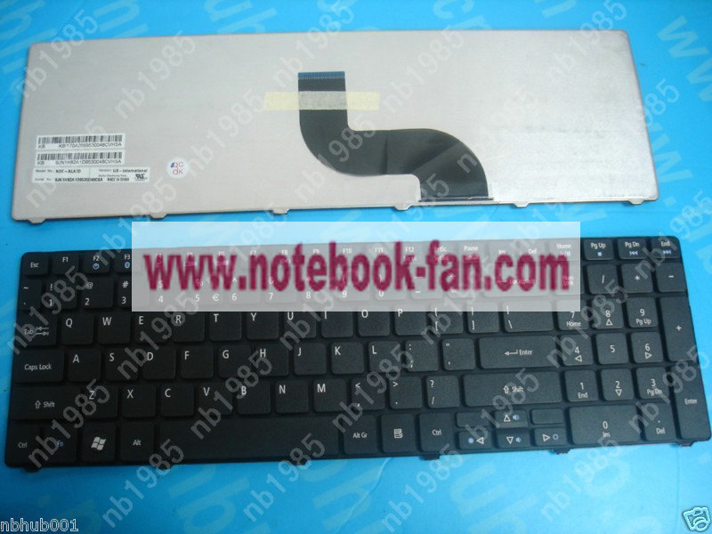 New Gateway NV53A NV55C Keyboard OEM US - Click Image to Close