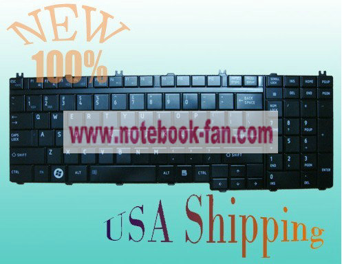 New Keyboard for Toshiba Satellite P505 P500 L550 US