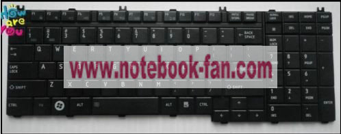 for Toshiba satellite P505D P505 P500 keyboard Black