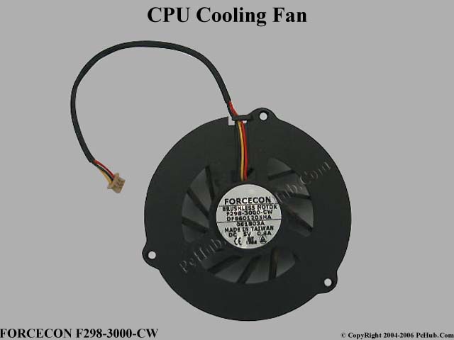Packard Bell ipower 5000 Series MIT-CAI02 DC 5V 0.4A DFB601205HA F298-3000-CW Cooling Fan