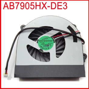 NEW AB7905HX-DE3(W370ET) 6-31-W370S-101 Clevo W370ET W370S W350ETQ W350STQ W370ST W350ET Cooling Fan - Click Image to Close