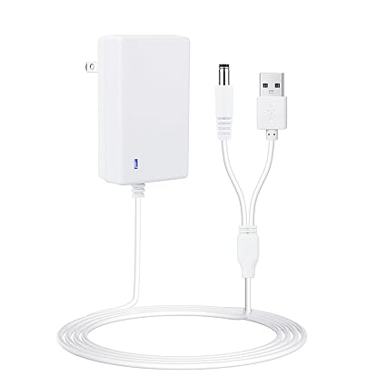Baby Swing Power Cord for Ingenuity InLighten, Simple Comfort and Swing'n Go Charger, 2-in-1 Chargin