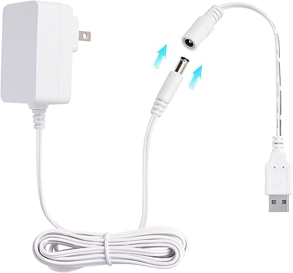 Baby Swing Power Cord USB,Baby Swing Charger USB,Compatible with Ingenuity Swing for InLighten,InLig