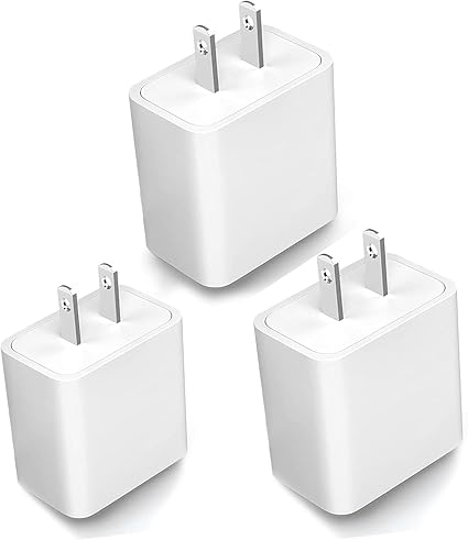 3 Pack USB Charger 5V 2A 10W AC DC Power Adapter for Wyze Cam V1 V2 V3 V4 Pan, Google Nest Cam, Blin