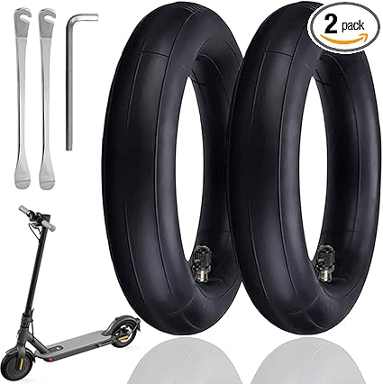 2 Pack 8.5‘’x2‘’ Inner Tube,8 1/2x2 Pneumatic Tyres for Scooter Gotrax Gxl V2/Xiaomi M365,8.5x2 Elec