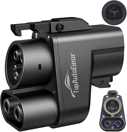 Tesla Charger Adapter，NACS to CCS Adapter for EV Charging at Tesla Supercharger Stations - Fast DC C