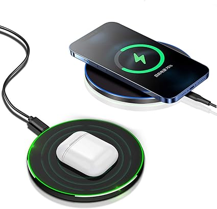 Fast Wireless Charger,20W Max Wireless Charging Pad Compatible with iPhone 16/16 Pro/15/14/13/12/SE/