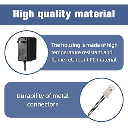 24VAC750mA AC Adapte Compatible with Orbit Sprinkler System 57040 57096 Watermaster Indoor Irrigatio