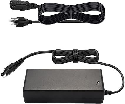 4-Pin DIN 24V AC/DC Adapter Replacement for MW Mean Well GS160A24-R7B GST160A24 GS160A24-R7BGU GST16