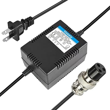 AC17VX2 1500mA for Mixing Console Mixer Power Supply AC Adapter 3-Pin Connector Plug for Yamaha F4/F