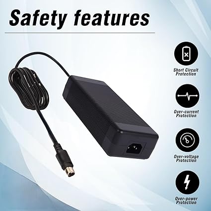 Power Supply Adapter 4-Pin 48V 37500mA Compatible with Swann NVR16-8580 16 Ch 4k Network Video Recor