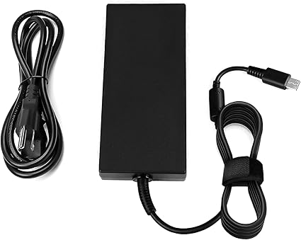 240W Charger Compatible with Msi Stealth A16 AI+ 17 gs77 17 Studio Creator A16 AI+, Compatible with
