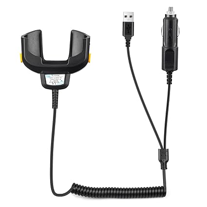 Tc77 2-in-1 Car and USB Quick Charger Cable for Zebra Tc70 TC77 TC72 TC75 TC75X TC70X TC55 TC720L Se