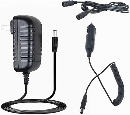 AC/DC Adapter for EverStart MAXX 1200 Peak AMPS Jump Starter with Air Compressor and Inverter Ever S